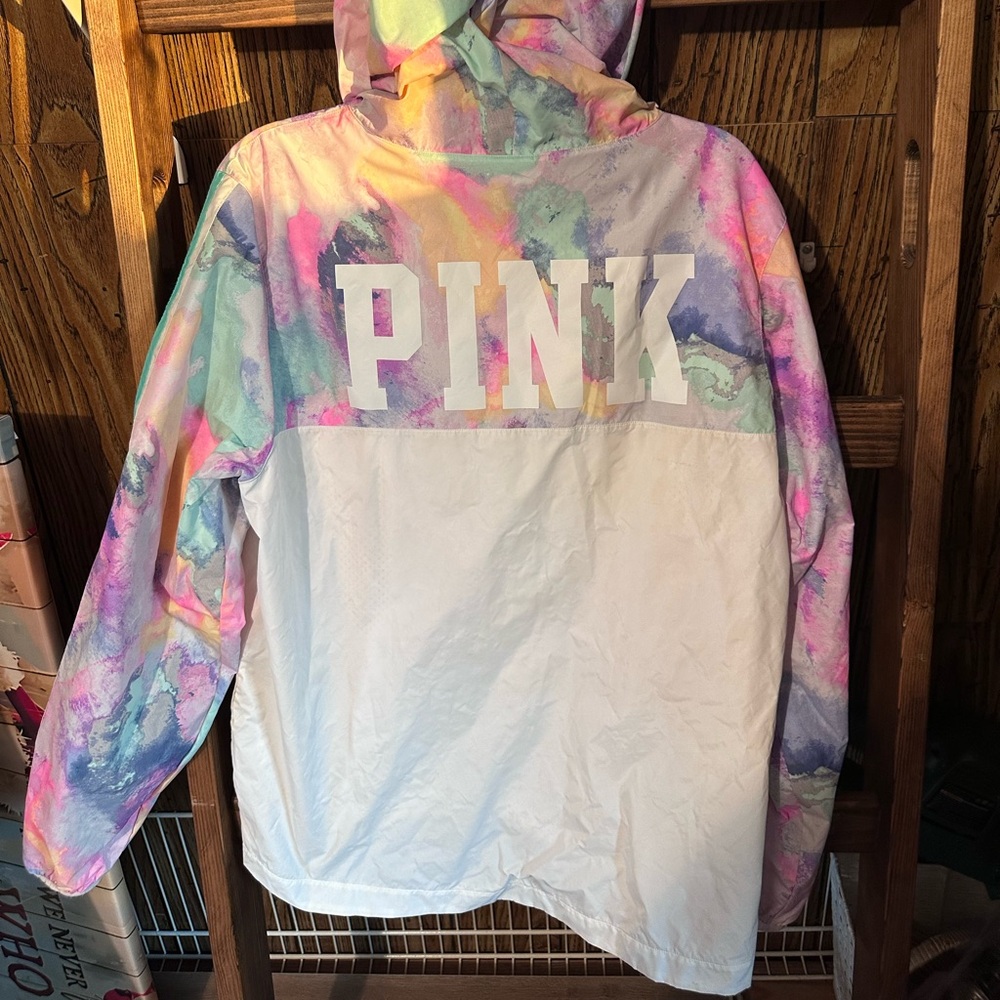 VS PINK Pastel Rain Jacket